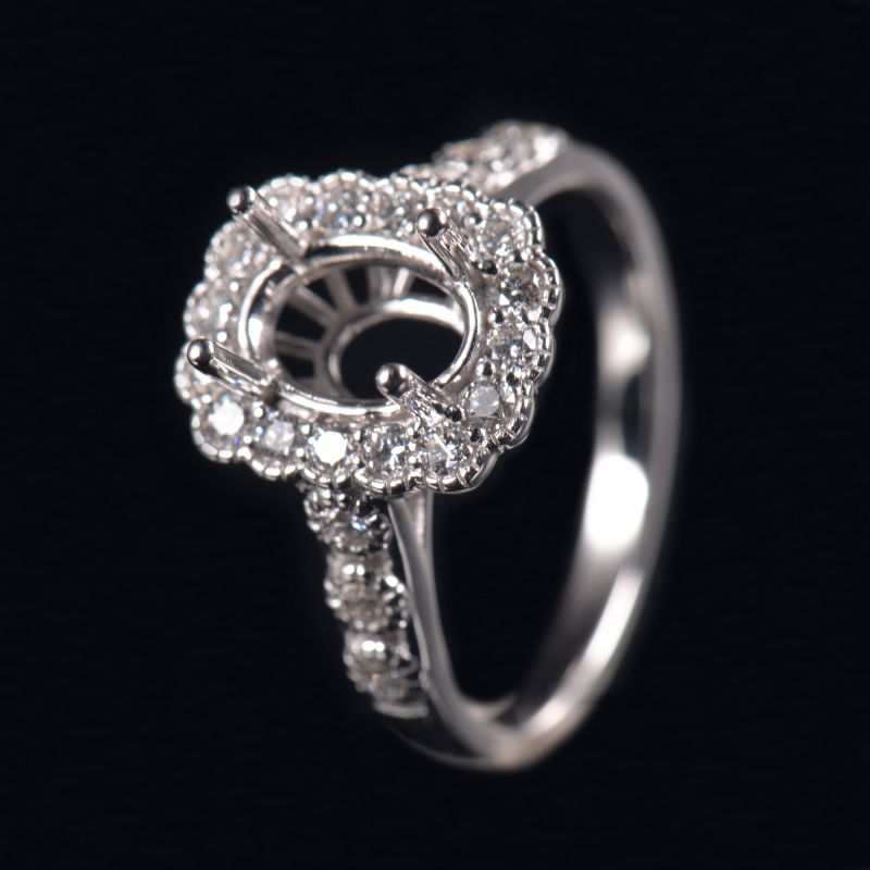 Oval Classic Ring Mouting - 2