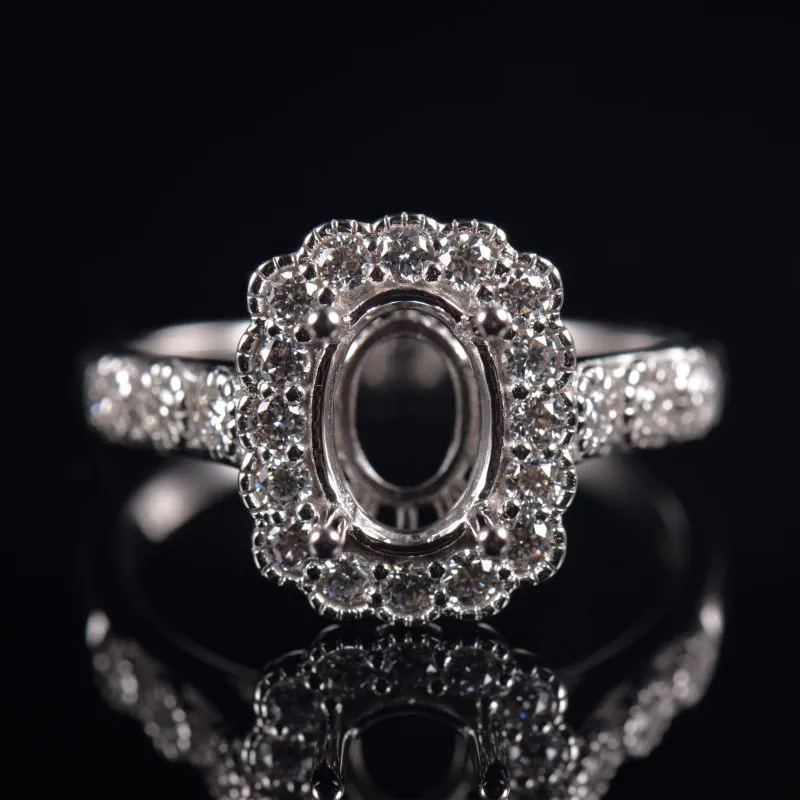 Oval Classic Ring Mouting