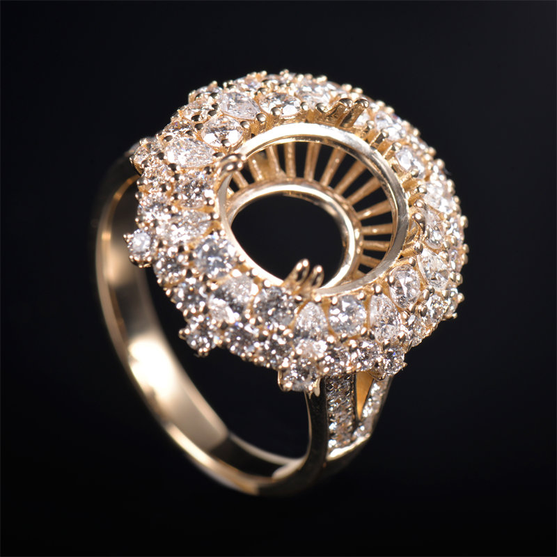Rare Art Deco Luxury Ring Setting - 2 