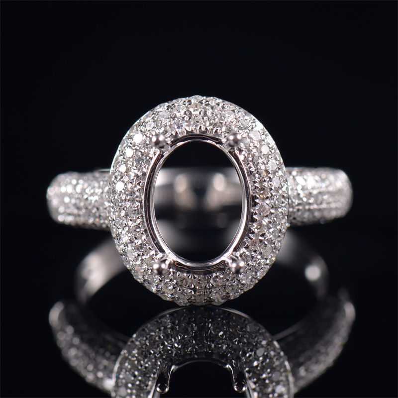 Stunning Cluster Sparkly Ring Mounting