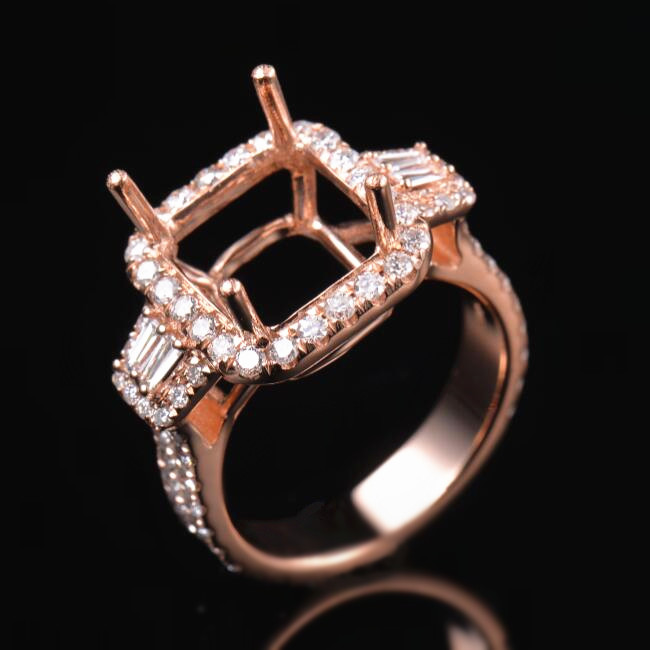 Stunning Rare Bridal Ring Mounting