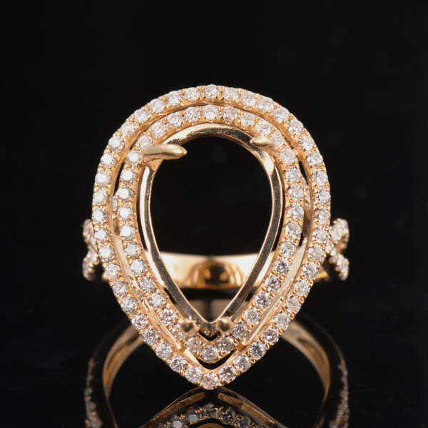 Twist Gorgeous Bridal Ring Mounting