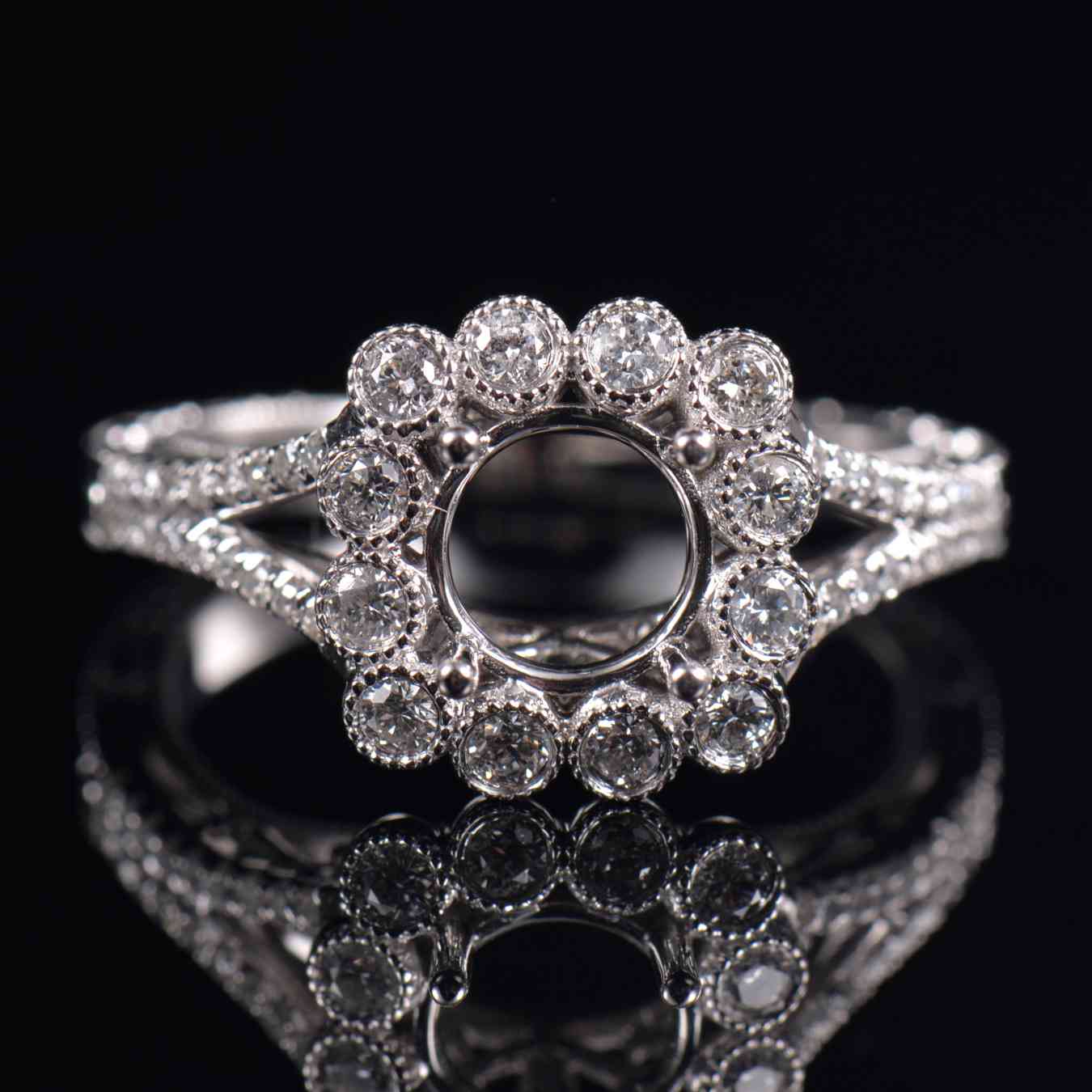 Vintage Engagement Ring Mounting - 0 