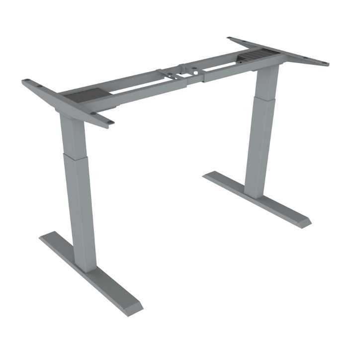 Double Motor 2 Height Adjustable Electric Stand Up Desk Frame