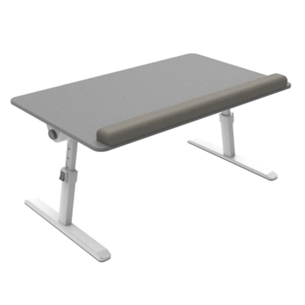 Luxury Lap Desk with Foldable Retractable Plastic Stands Height Adjustable Sponge Wrist Cushion