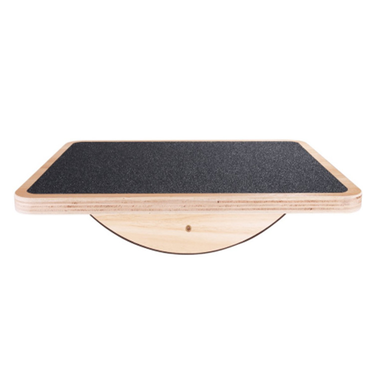 Wood Foot Rest Rocker Multi-Layer Board and Sandpaper Mat Large Size