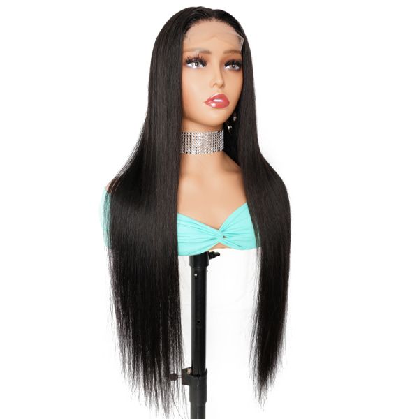 Transparent Pre Plucked Hd Lace Front Wig