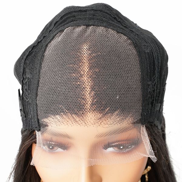 Transparent Pre Plucked Hd Lace Front Wig - 3