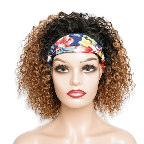 Indian Hair None Lace Headband Wig
