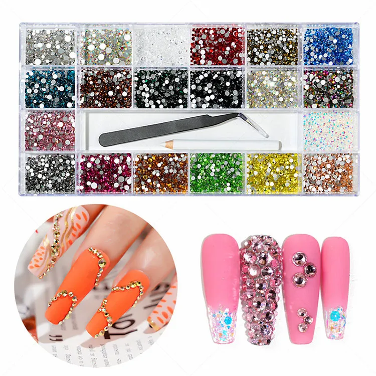 3D Nail Diamonds