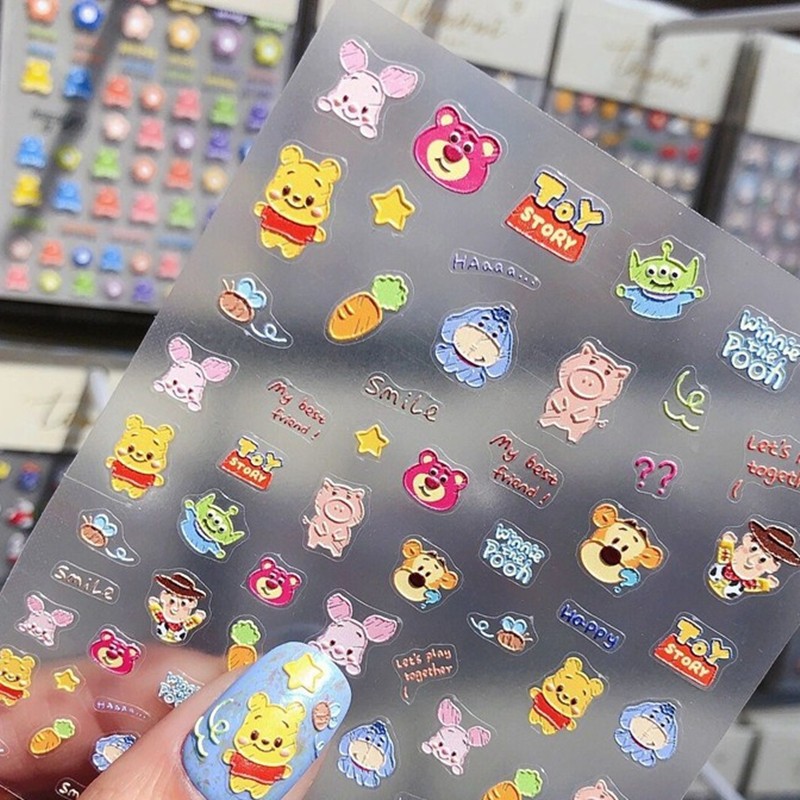 Cartoon Self-Adhesive Nail Stickers