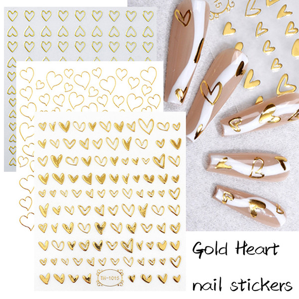 2d Star Heart Nail Decoration Nail Stickers