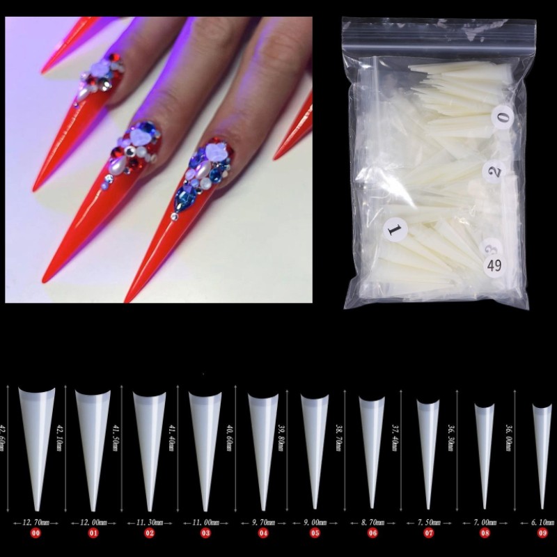 Acrylic False Nails ABS Tips