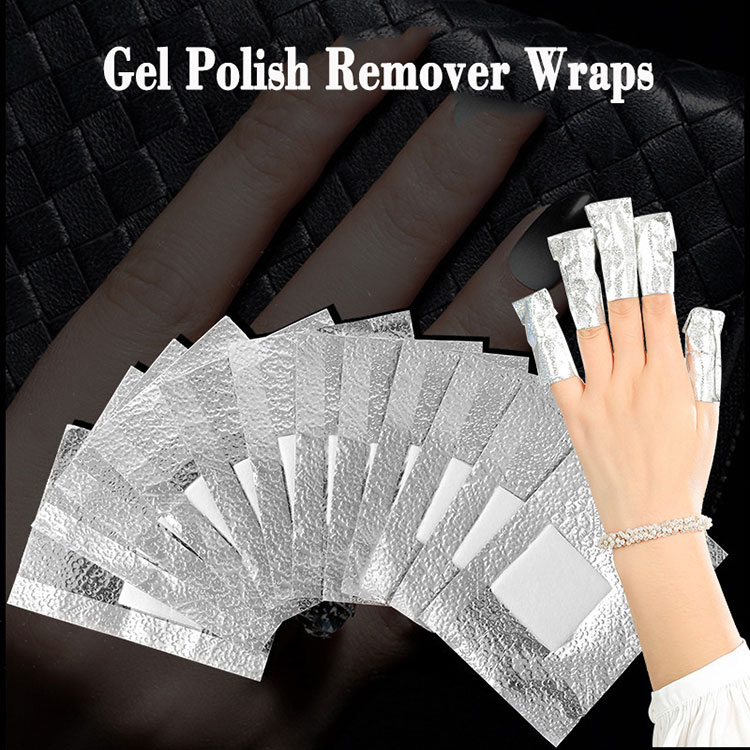 Gel Nail Polish Remover Wrap Foils