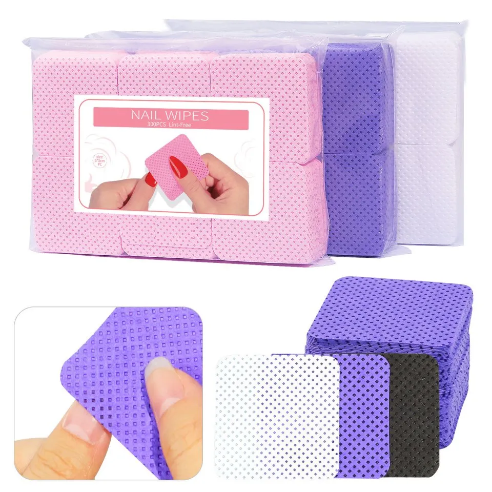 Lint Free Nail Lash Wipes