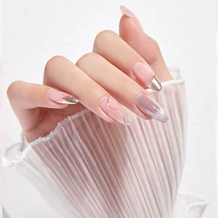 Liquid Gel Nail White Extension LOGO