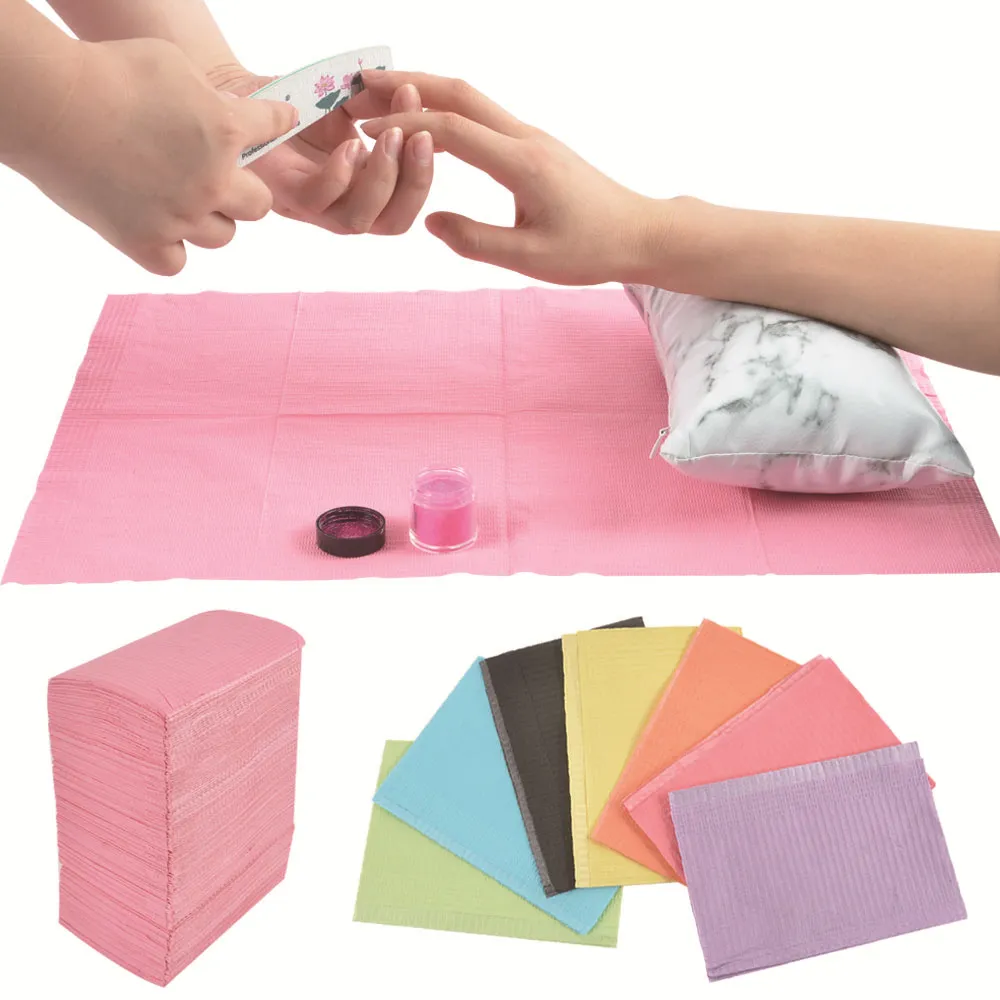 Waterproof Nail Tips Art Table Towels