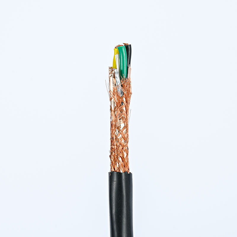 Národní standardní čtyřžilový stíněný kabel RVVP 4C
