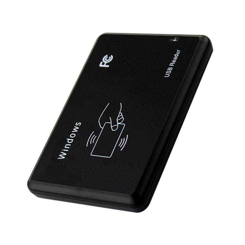 125KHz 13.56MHz IC ID Multi Functional Dual Frequency RFID Card Reader - 0