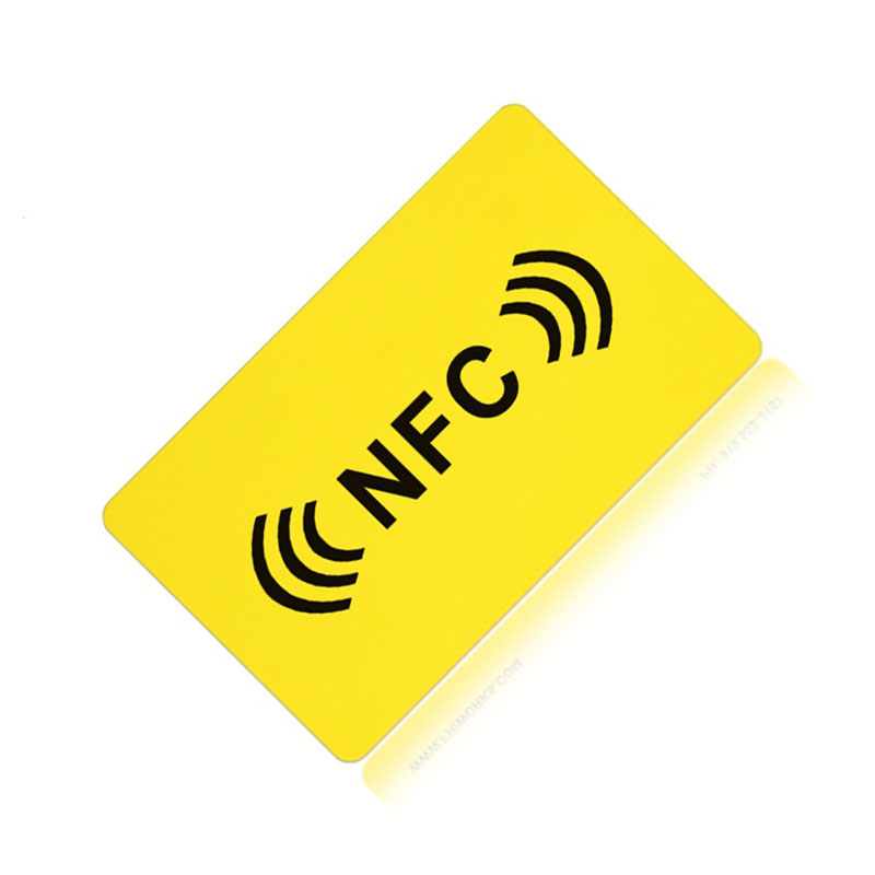 13,56MHZ frekvens Plast RFID Nfc kontaktlös betalningssäkerhet nfc smartkort