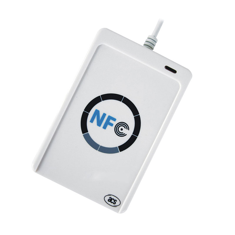 ACR122U 13,56 MHz inteligentná čítačka Rfid Inteligentná čítačka kariet NFC Čítačka Zapisovačka - 0 