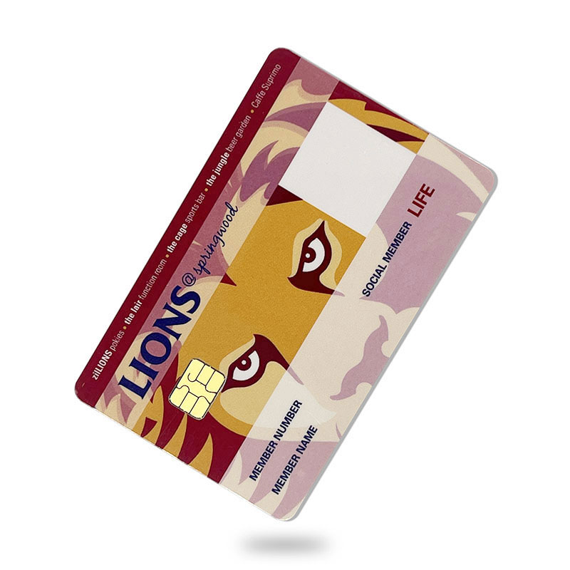 Kontaktujte IC Smart Chip Card PVC Card - 0