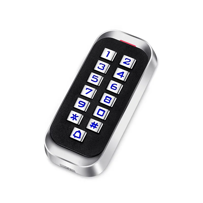 Keamanan Masuk Pintu Pembaca RFID Pembaca Keypad Kartu RFID Mandiri Tunggal
