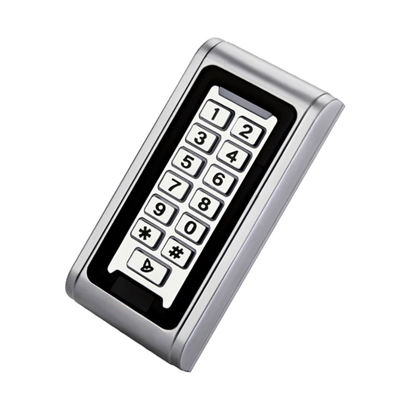 Pembaca Kontrol Akses Pintu Touch Rfid Standalone Keypad Luar Ruangan