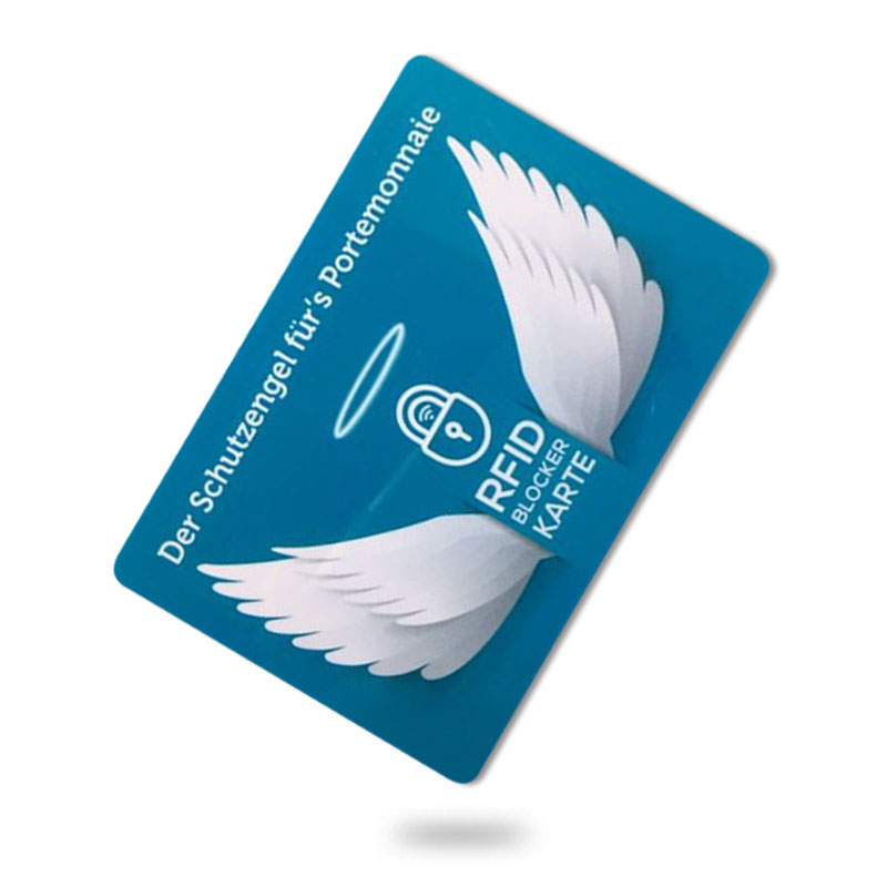 RFID Pass Blockerande Kort Protector Anti Skimming Card