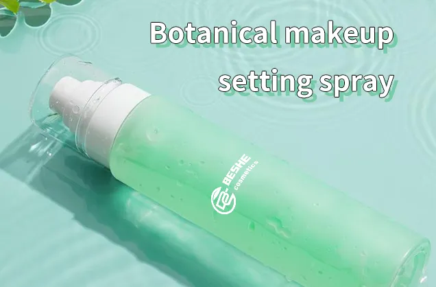 Botanisk makeup-indstillingsspray