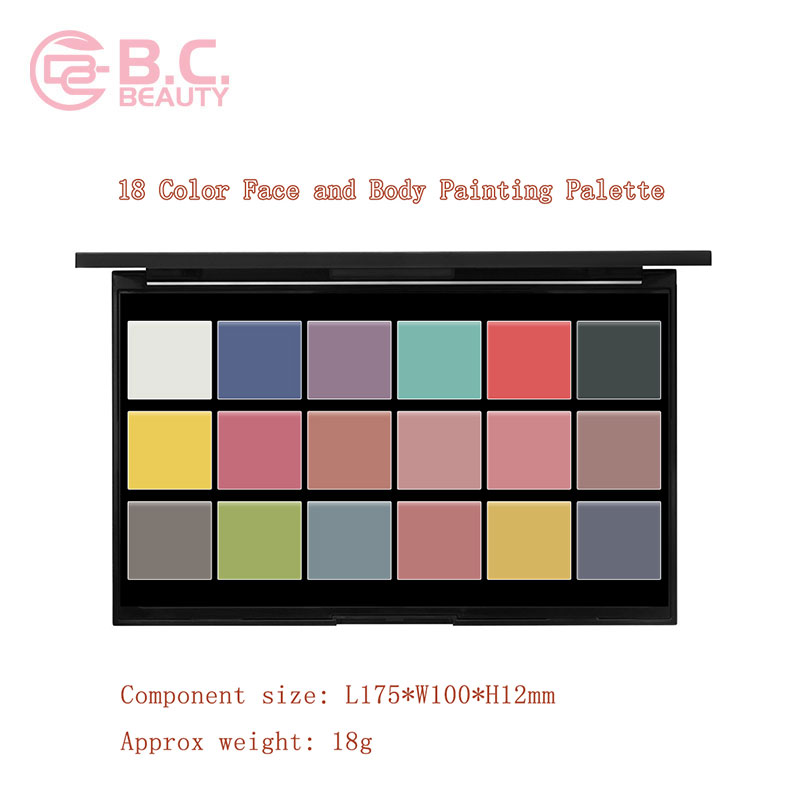 18 Color Face and Body Painting Palette