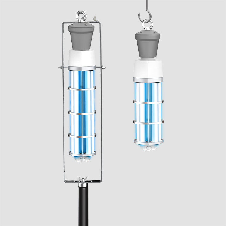 UVC Corn Light Bulb 60 Watts UV-C Ozone Free 254 nm U10-60W Smart Fixture