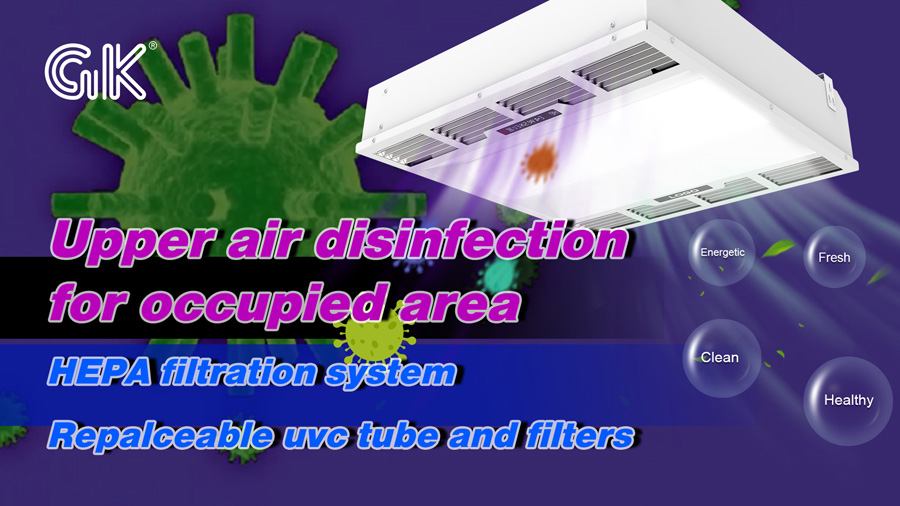 U15 Indirect UVC HEPA filtration system