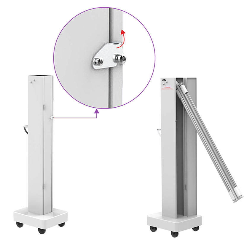 Air Sterilization Lamp Sterilizer Trolley UV Disinfection System
