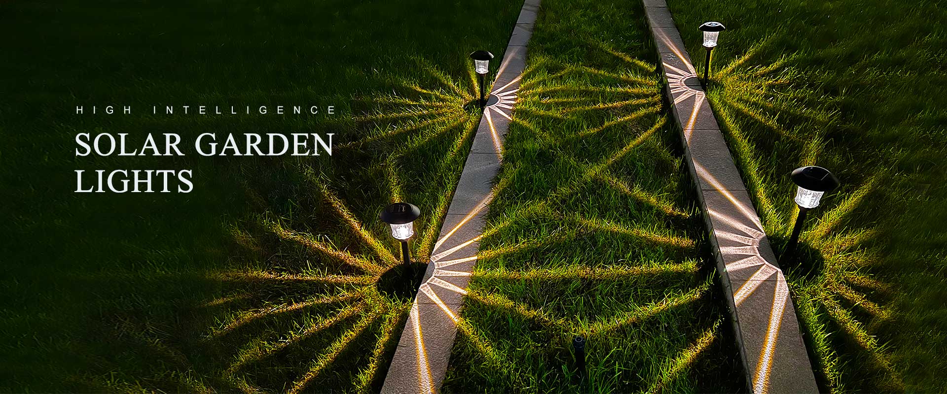 Nouvelles marques de lampes solaires de jardin de qualité design
