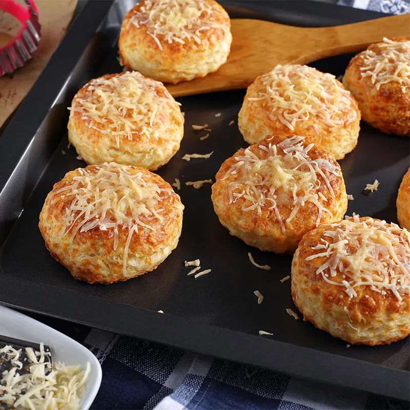 Air Fryer Oven Classic Cheese Scones - HYSA KITCHEN