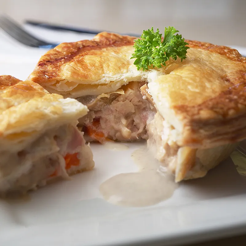 Next Level Chicken Pie Opskrift - HYSA KITCHEN