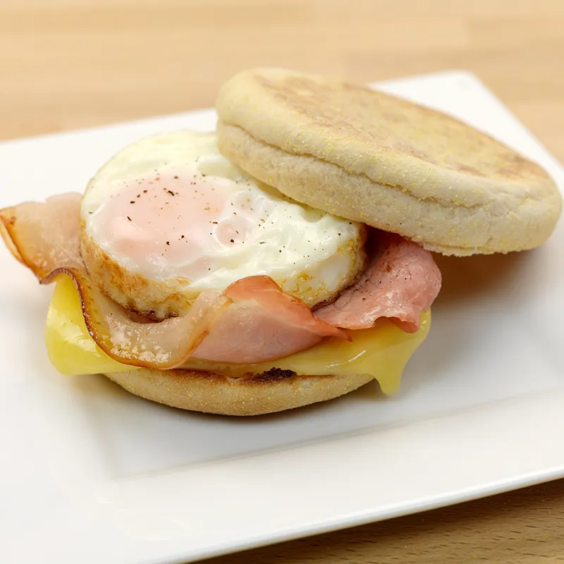 Easy Breakfast English Muffin Recipe - HYSA KITCHEN