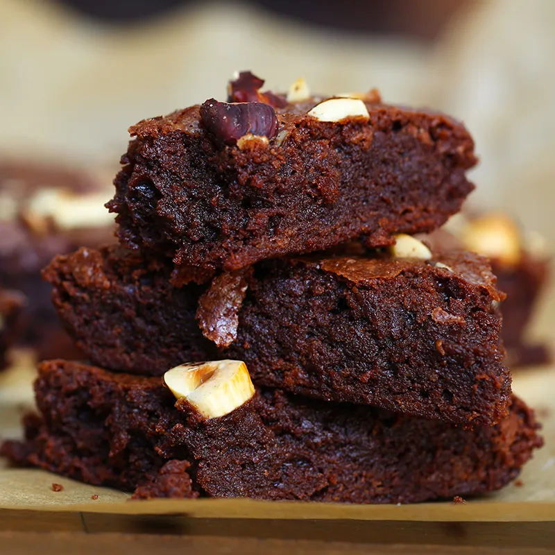 Nem Chokolade Fudge Kage Opskrift - HYSA KØKKEN