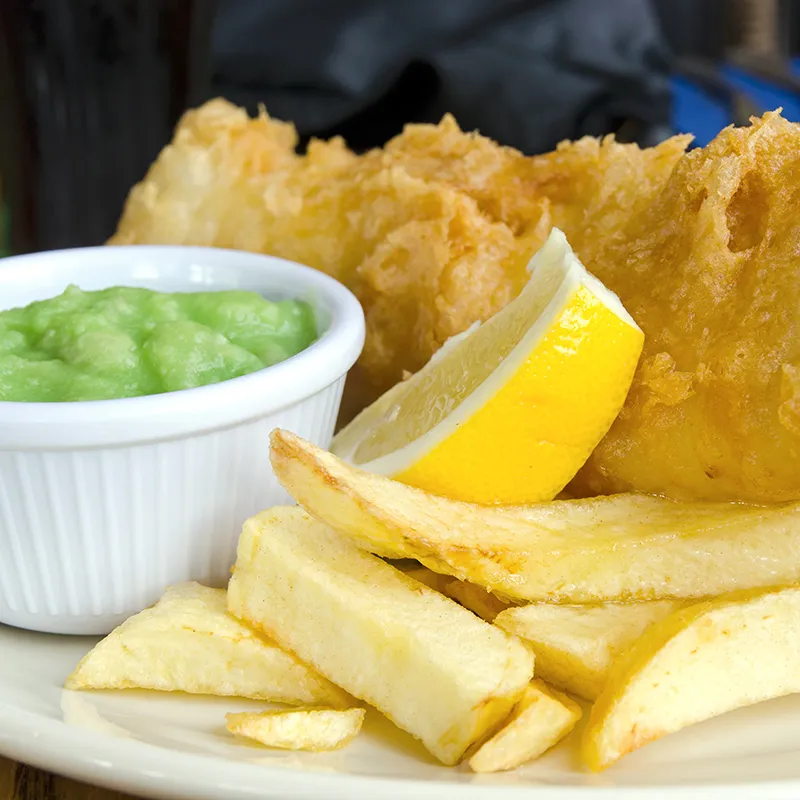 Receita de peixe com batatas fritas - HYSA KITCHEN