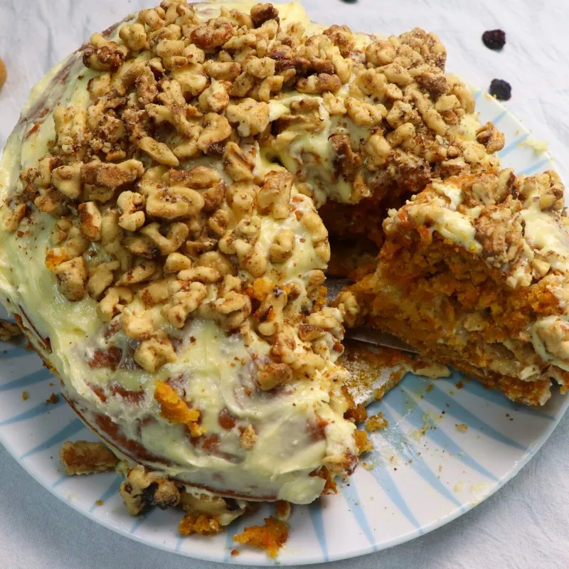 Delicious Easter Carrot Cake Recipe by HYSa Kitchen