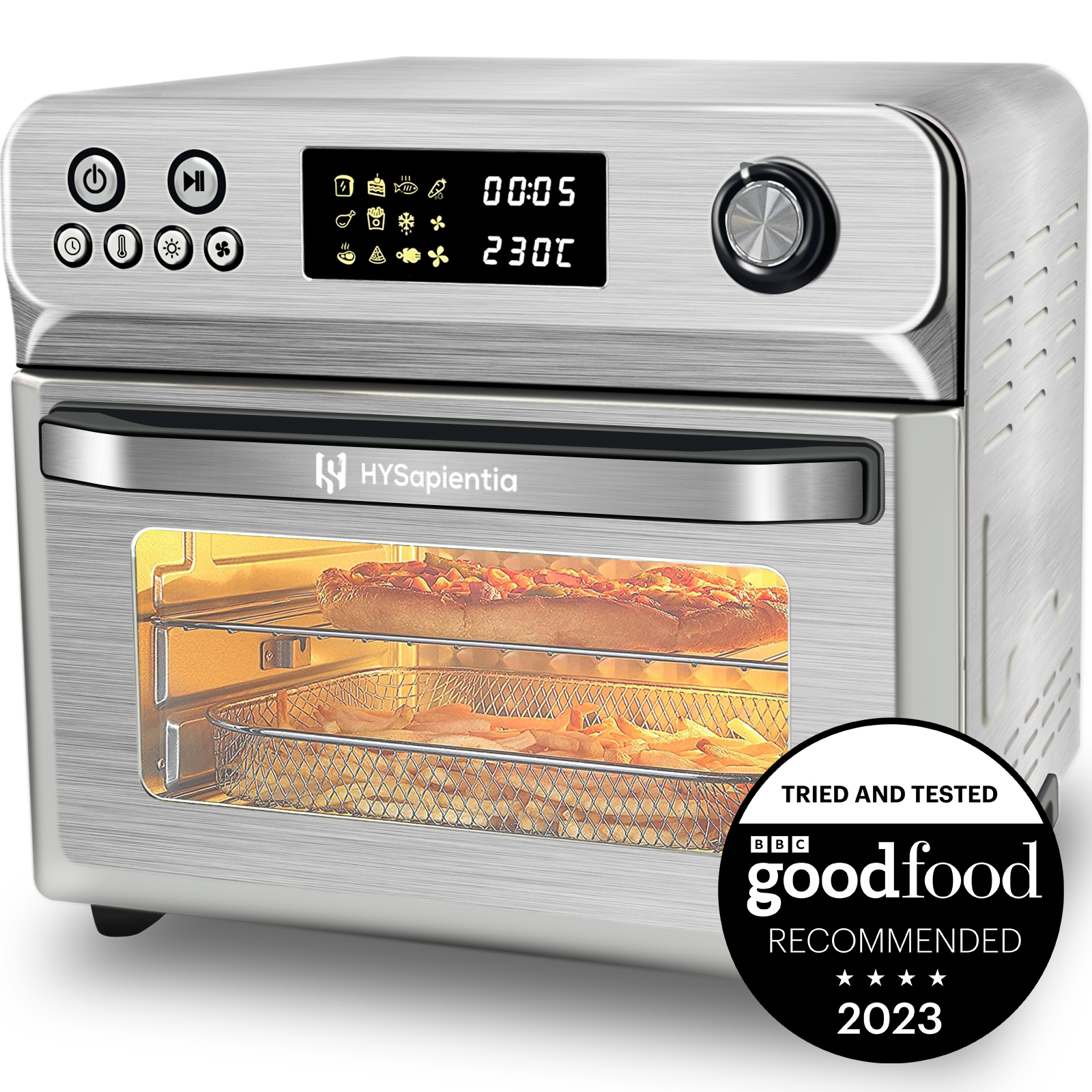 HYSapientia Air Fryer Oven Highly Recommended by BBC Good Food
