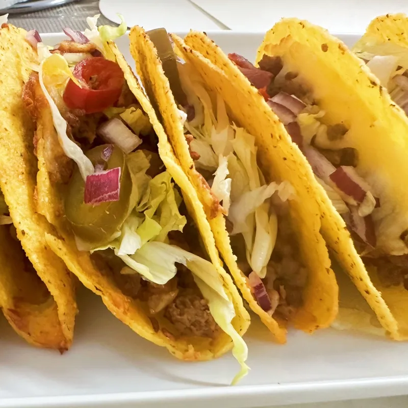 Fun Dinner Idea: Air Fryer Beef Tacos Recipe - HYSa Kirchen