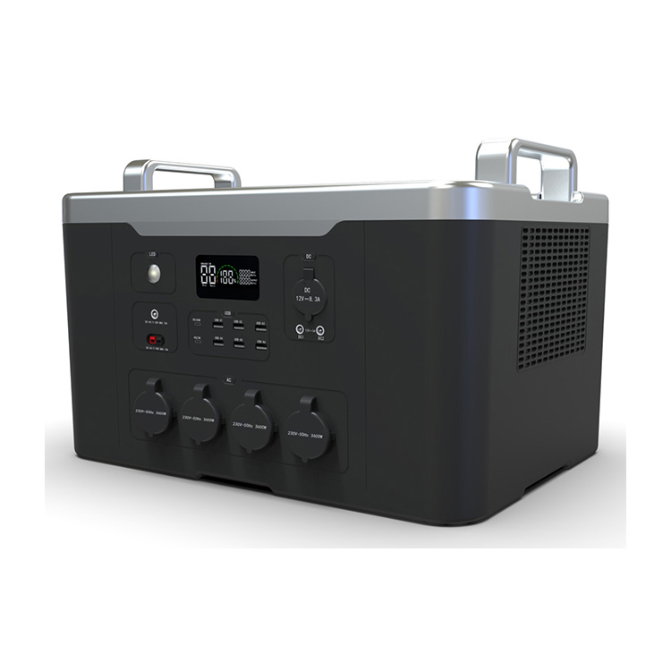 Portable Power Station 3600Wh LiFePO4 Battery EU Standard 2 - 0
