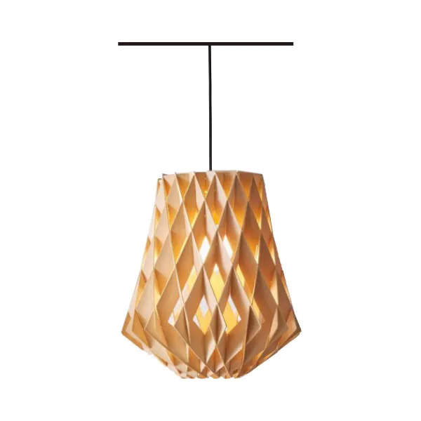 Wooden Woven Lampshade Hanging Light