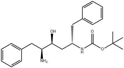 (2S,3S,5S)-2-амино-3-хидрокси-5-(трет-бутилоксикарбониламино)-1,6-дифенилхексан