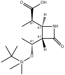 (3S,4S)-3-[(R)-1-(tert-Butyldimethylsilyloxy)ethyl]-4- [(R)-1-carboxyethyl]-2-azetidinone