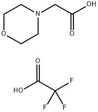 (4-Morpholinyl)acetic acid trifluoroacetic acid salt
