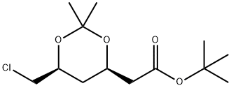 (4R-cis)-6-クロロメチル-2,2-ジメチル-1,3-ジオキサン-4-酢酸 tert-ブチルエステル