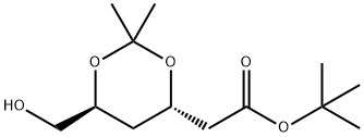 (4R-cis)-6-hydroksimetyyli-2,2-dimetyyli-1,3-dioksaani-4-etikkahapon 1,1-dimetyylietyyliesteri